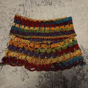 Beautiful Multicolor Handmade Crochet Cowl